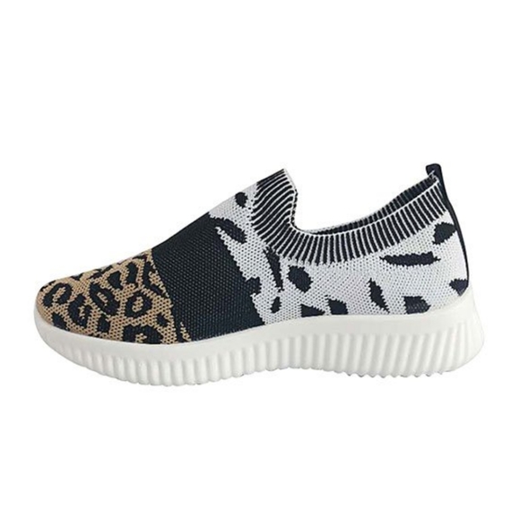 NWT Animal Print Slip On Sneaker - Picture 3 of 4